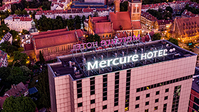 Bil ovanifrn p Hotell Mercure Gdansk Stare Miasto
